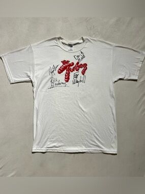 The Tubes Autographed TShirt Signed Size L Concert Fandom One of a Kind Festival